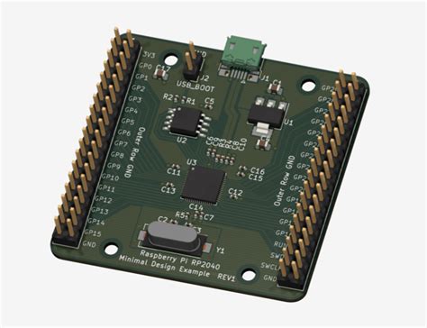 Finally, there are also 6 Test Points (TP1-TP6) which can be accessed if required, for example if using as a surface mount module. . Rp2040 current consumption